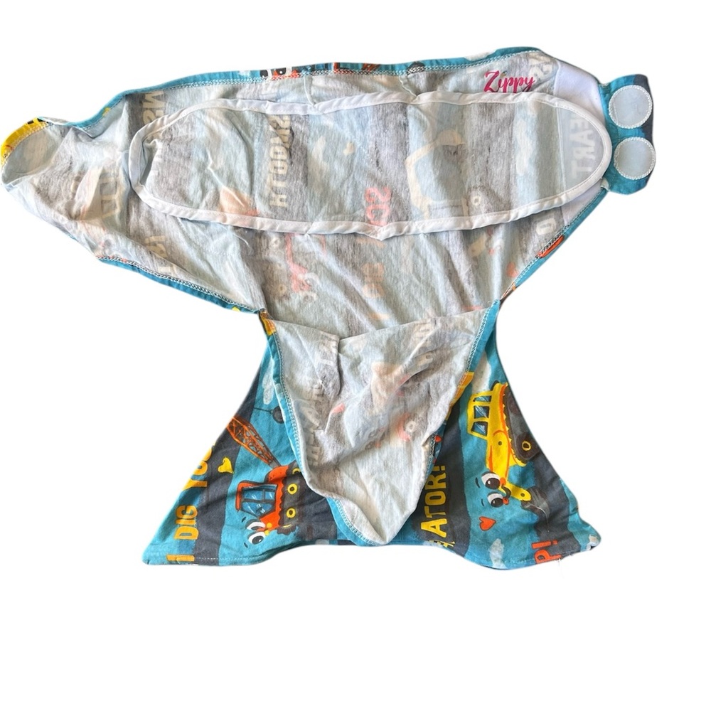 Zippy Swaddle Construction Vehicles | S/M - Picture 3 of 4